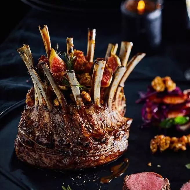 French rack of lamb